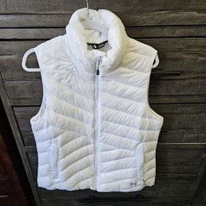 Under Armour Storm Coldgear Infrared White Vest Size Large